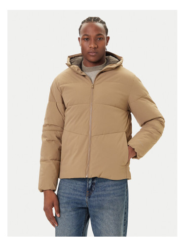 Jack & Jones Зимно яке Global 12283517 Бежов Regular Fit