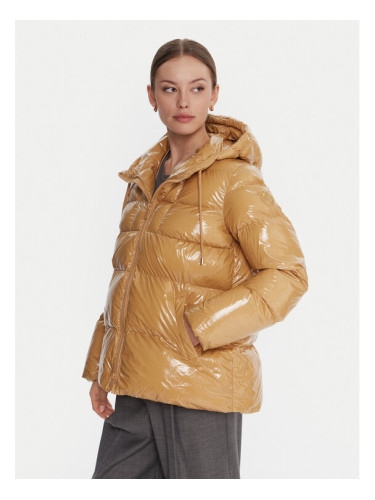 PINKO Зимно яке Eleodoro 101597 A2P7 Бежов Regular Fit