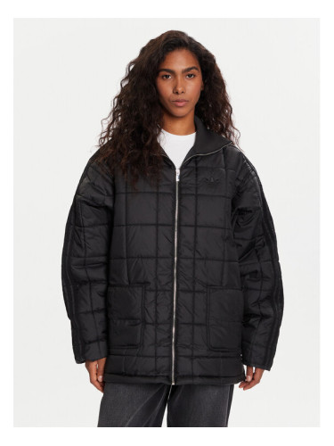 adidas Преходно яке Essentials JX8825 Черен Oversize