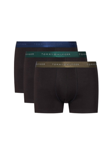 Tommy Hilfiger Комплект 3 чифта боксерки UM0UM03411 Черен