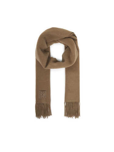 Calvin Klein Зимен шал Emblem LV04D8060G Бежов