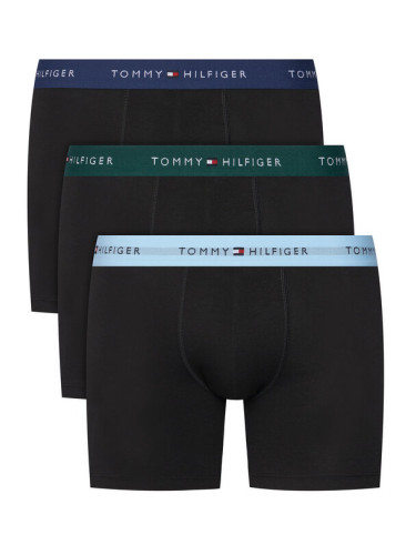 Tommy Hilfiger Комплект 3 чифта боксерки UM0UM02765 Черен