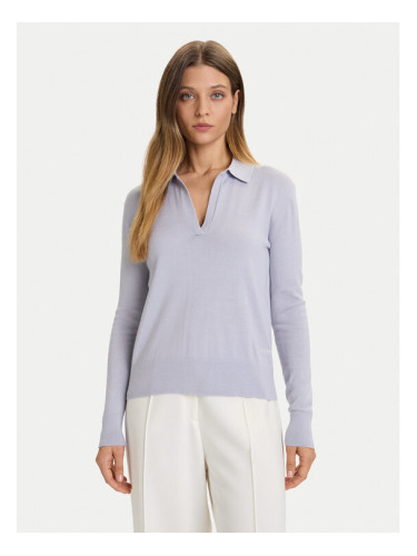 Calvin Klein Пуловер LV044A305G Светлосиньо Regular Fit