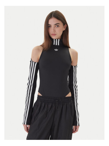 adidas Боди 2-In-1 Compression JW0119 Черен Slim Fit