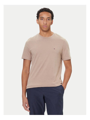Tommy Hilfiger Тишърт Ess Seasonal MW0MW39995 Бежов Regular Fit