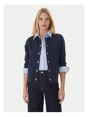 Tommy Hilfiger Кардиган WW0WW40846 Тъмносин Regular Fit