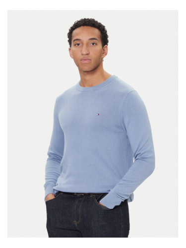 Tommy Hilfiger Пуловер Essential Ssnl MW0MW39999 Син Regular Fit