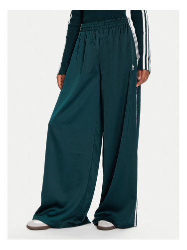 adidas Суитшърт adicolor 3-Stripes JY2599 Зелен Slim Fit