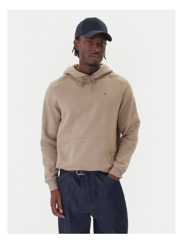Tommy Jeans Суитшърт DM0DM20742 Бежов Relaxed Fit