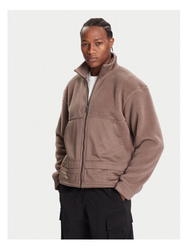 adidas Полар Premium Essentials JW3510 Кафяв Loose Fit