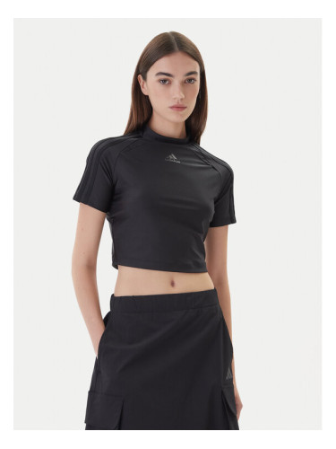 adidas Тишърт Teamgeist adicolor Baby JZ8278 Черен Slim Fit