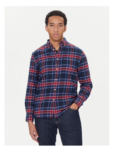 Tommy Hilfiger Риза Hero MW0MW40473 Тъмносин Regular Fit