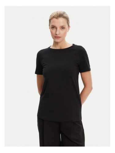 Weekend Max Mara Тишърт Multib 2525976011 Черен Regular Fit