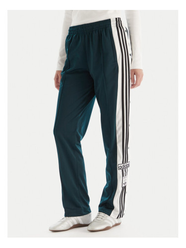 adidas Долнище анцуг Adibreak JV7515 Зелен Loose Fit