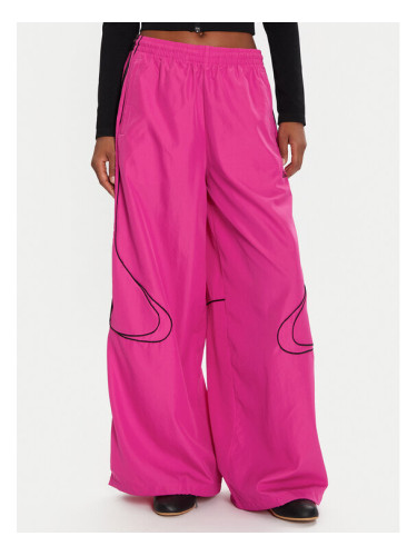 adidas Долнище анцуг Teamgeist adicolor JV7481 Розов Oversize