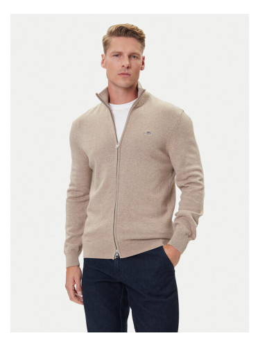 Gant Кардиган 8030164 Бежов Regular Fit