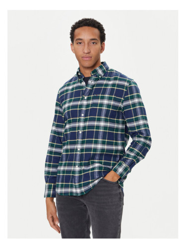 Tommy Hilfiger Риза Hero MW0MW40473 Тъмносин Regular Fit