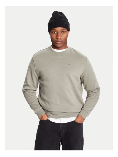 Tommy Jeans Суитшърт DM0DM20741 Зелен Regular Fit