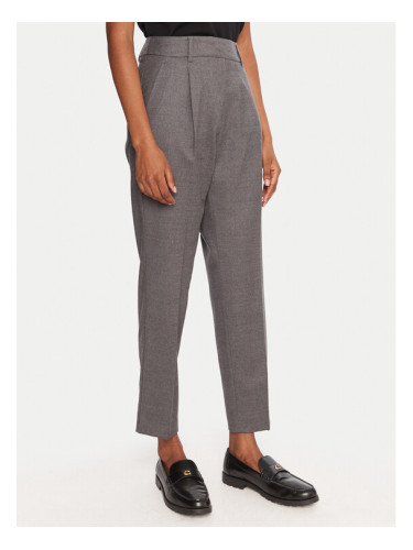 Weekend Max Mara Текстилни панталони Caldaia 2525136152 Сив Regular Fit