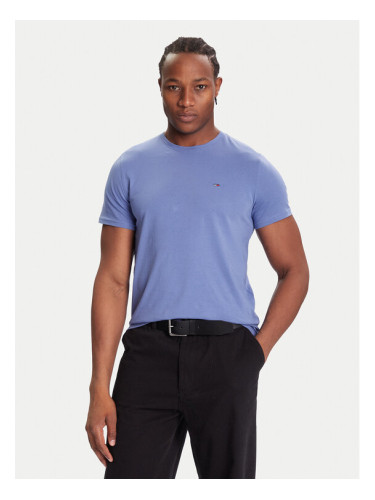 Tommy Jeans Тишърт DM0DM04411 Син Regular Fit