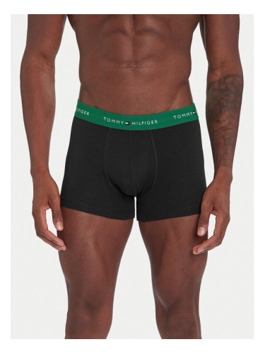 Tommy Hilfiger Комплект 3 чифта боксерки UM0UM02763 Черен