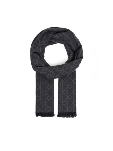 Calvin Klein Зимен шал LV04D8064G Черен