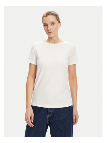 Weekend Max Mara Тишърт Multib 2525976011 Бял Regular Fit