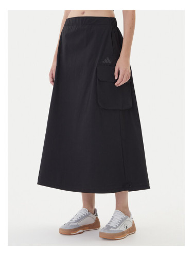 adidas Пола тип трапец City Tech JM8438 Черен Regular Fit