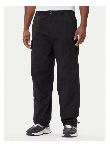 Alpha Industries Текстилни панталони 258200 Черен Loose Fit