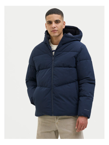 Jack & Jones Зимно яке Global 12283517 Тъмносин Regular Fit