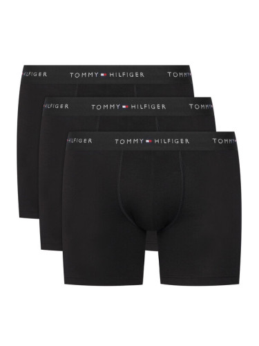 Tommy Hilfiger Комплект 3 чифта боксерки UM0UM02765 Черен