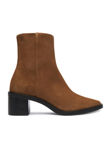 Боти Calvin Klein HW0HW02592 Кафяв