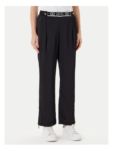 Liu Jo Sport Текстилни панталони TF5192 T004A Черен Regular Fit
