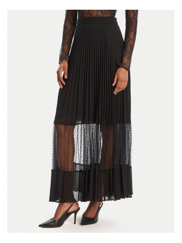 TWINSET Макси пола 252TP2642 Черен Regular Fit