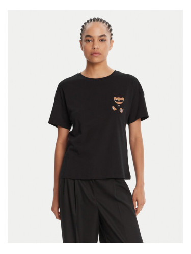 Liu Jo Тишърт MF5416 JS923 Черен Regular Fit