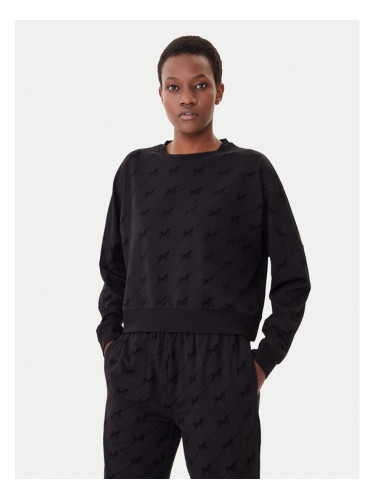 HUGO Суитшърт Lokky 50545210 Черен Relaxed Fit