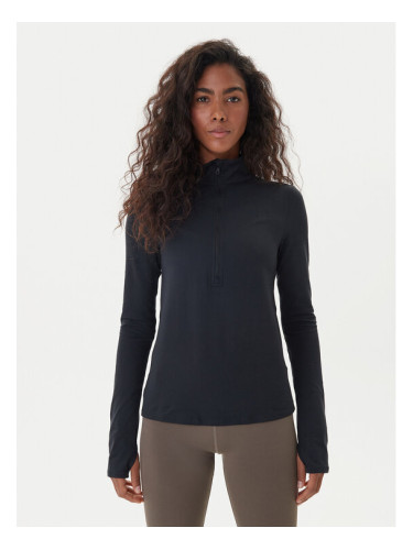 Girlfriend Collective Тениска от техническо трико Reset 3054 Черен Slim Fit