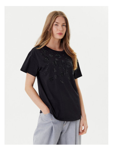Liu Jo Sport Тишърт TF5184 JS923 Черен Relaxed Fit
