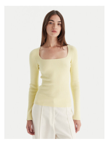 Kontatto Пуловер 3M0830C Жълт Slim Fit