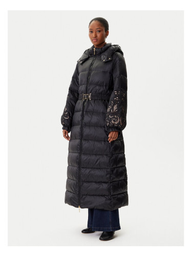 TWINSET Зимно палто 252TP2430 Черен Regular Fit