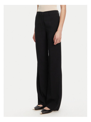 Marella Панталони тип палацо Pascia 2523136053 Черен Wide Leg