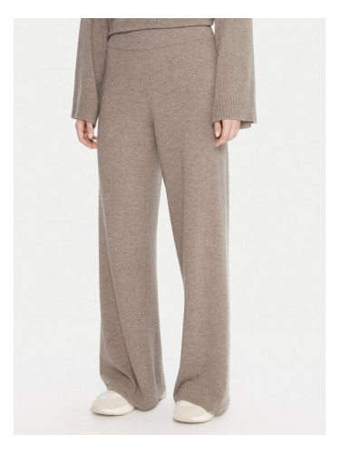 Kontatto Плетени панталони 3M0966C Бежов Relaxed Fit