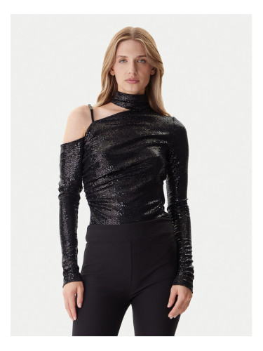 Versace Jeans Couture Боди 79HAM208 J0248 Черен Slim Fit