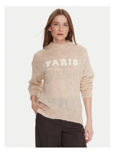 Kontatto Пуловер 3M0915C Бежов Regular Fit