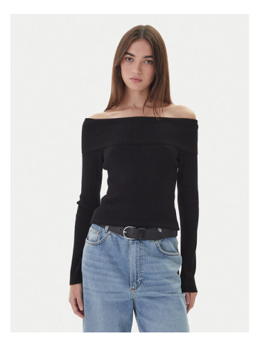 Kontatto Пуловер 3M0813C Черен Regular Fit