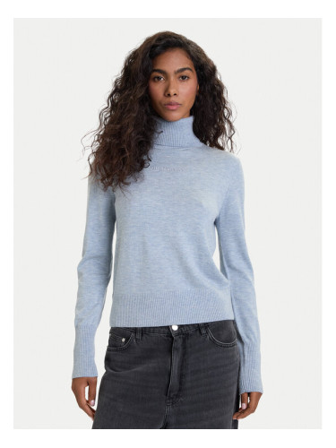 Guess Jeans Поло W4BR15 Z3HO2 Светлосиньо Regular Fit