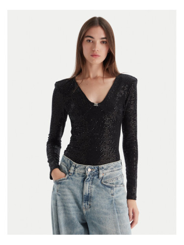 HUGO Боди Dammery 50546238 Черен Slim Fit