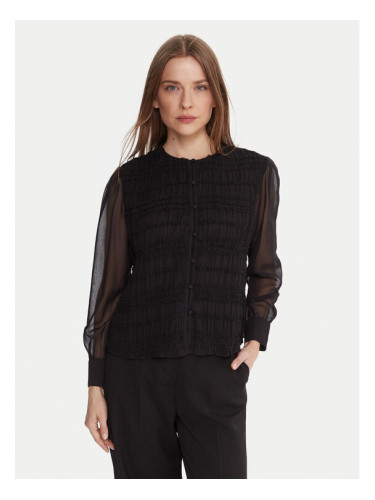 French Connection Блуза 72ZAY Черен Regular Fit