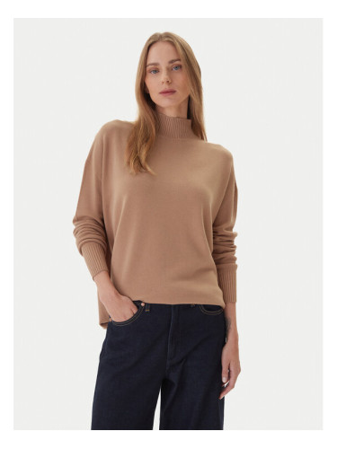 Kontatto Пуловер 3M0822C Бежов Relaxed Fit