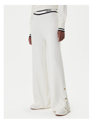 Liu Jo Sport Плетени панталони TF5252 MS59L Екрю Regular Fit